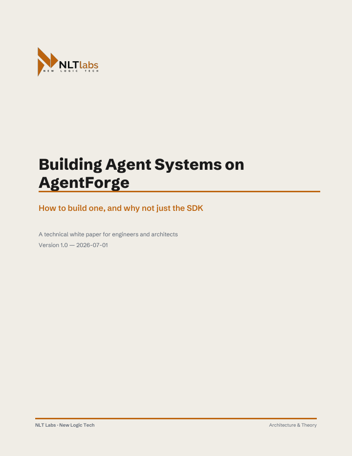 Cover of Building Agent Systems on AgentForge