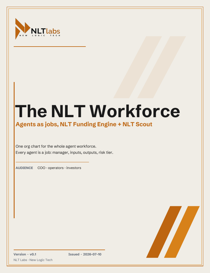 Cover of Vol 2: The NLT Workforce