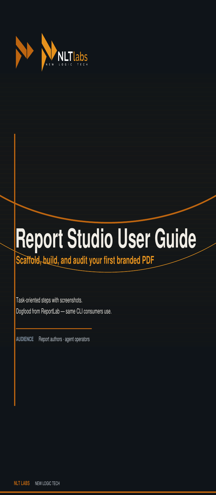 First page preview of Report Studio User Guide